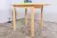 Table en bois de pin massif naturel Junco 231A (ronde) - 120 x 75 cm (L x P)