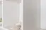 Etagère suspendue / étagère murale Milo 46, couleur : blanc, solide - 37 x 108 x 25 cm (h x l x p)