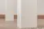 Table basse en bois de pin massif, laqué blanc Junco 484 - Dimensions 90 x 60 x 50 cm (L x P x H)