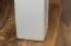 Lit mezzanine Julian en hêtre blanc massif, sommier à lattes déroulable inclus - 90 x 200 cm