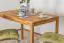 Table de salle à manger Wooden Nature 118 chêne massif huilé - 110 x 70 cm (l x p)