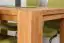 Table de salle à manger Wooden Nature 115 en coeur de hêtre massif huilé - 140 x 90 cm (L x P)