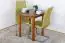 Table en pin massif couleur chêne rustique Junco 234B (ronde) - diamètre 80 cm
