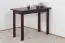 Table en pin massif couleur noyer Junco 226C (carrée) - 100 x 50 cm (L x l)