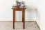 Table en pin massif couleur chêne rustique Junco 226A (carré) - 50 x 80 cm (L x P)