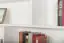 Étagère "Easy Meubles" S12, hêtre massif, laqué blanc - 167 x 174 x 20 cm (H x L x P)