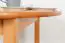Table en bois de pin massif aulne couleur Junco 235B (ronde) - diamètre : 120 cm