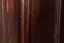 Armoire en bois de pin massif, couleur noyer 006 - Dimensions 190 x 80 x 60 cm (H x L x P)