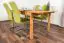 Table de salle à manger Wooden Nature 116 en bois de coeur de hêtre massif huilé - 140-180 x 90 cm (L x P)