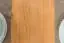 Table de salle à manger Wooden Nature 114 en bois de coeur de hêtre massif huilé - 140 x 90 cm (L x P)