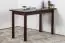 Table en pin massif couleurs noyer Junco 227D (carré) - 120 x 60 cm (L x P)