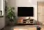 Meuble TV Kumeu 11, en bois de hêtre massif huilé - Dimensions : 50 x 144 x 45 cm (H x L x P)