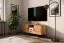 Meuble TV Kumeu 24, en bois de hêtre massif huilé - Dimensions : 65 x 144 x 45 cm (H x L x P)