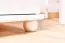 Commode / table de nuit en pin massif blanc Junco 153 - Dimensions : 55 x 60 x 40 cm (H x L x P)