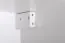 Mur de salon suspendu Hompland 58, Couleur : Blanc - dimensions : 170 x 320 x 40 cm (h x l x p), avec fonction push-to-open
