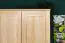 Armoire en bois de pin massif, naturel 011 - Dimensions 190 x 90 x 60 cm (H x L x P)