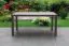 Table de jardin avec plateau en verre Miami en aluminium - Couleur : Anthracite, Longueur : 1500 mm, Largeur : 900 mm, Hauteur : 720 mm