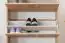 Armoire à chaussures Ainsa 10, couleur : chêne brun - 157 x 70 x 28 cm (h x l x p)