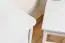 Armoire à chaussures en bois de pin massif blanc Junco 220 - Dimensions : 80 x 90 x 40 cm (H x L x P)