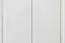 Étagère Milo 12, couleur : blanc, bois de pin massif - Dimensions : 187 x 50 x 42 cm (h x l x p)
