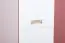 Chambre des jeunes - armoire à portes battantes / armoire Dennis 02, couleur : frêne / blanc - Dimensions : 188 x 45 x 52 cm (h x l x p)