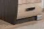 Armoire à portes battantes / armoire Sichling 17, cadre à gauche, couleur : brun chêne - Dimensions : 193 x 50 x 58 cm (H x L x P)