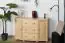 Sideboard avec 3 tiroir(s), Couleur: Naturel, Largeur: 120 cm - Armoire de cuisine, Buffet, Sideboard