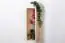 Étagère à suspendre / étagère murale en bois de pin massif, naturel Junco 292 - Dimensions 80 x 25 x 20 cm