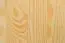 Table de chevet en pin massif naturel Aurornis 49 - Dimensions : 64 x 50 x 40 cm (H x L x P)