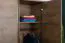 Armoire à portes battantes / armoire Selun 18, couleur : chêne brun foncé - 197 x 166 x 53 cm (h x l x p)