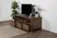 Meuble TV Sardona 03, couleur : chêne brun - 60 x 160 x 55 cm (H x L x P)