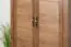Armoire à portes battantes / armoire Sardona 08, couleur : brun chêne - 186 x 100 x 55 cm (h x l x p)