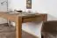 Table de salle à manger Sardona 06, couleur : chêne brun - 160 x 90 cm (L x P)