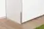 Armoire à portes coulissantes / armoire Siumu 06, couleur : blanc / blanc brillant - 224 x 182 x 61 cm (H x L x P)