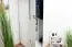 Chambre d'enfant - Armoire à portes battantes / armoire d'angle Benjamin 20, couleur : blanc - Dimensions : 236 x 86 x 86 cm (H x L x P)