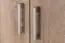 Armoire à portes battantes "Kontich" 04, couleur : chêne truffier - Dimensions : 212 x 80 x 50 cm (H x L x P)