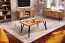 Table basse Masterton 24, bois de hêtre massif huilé - Dimensions : 60 x 110 x 48 cm (l x p x h)