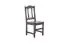 Chaise en pin massif couleurs noyer Junco 247 - Dimensions : 95 x 44 x 46 cm (H x L x P)