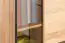 Vitrine Altels 11, couleur : chêne Riviera / brun foncé - 185 x 91 x 40 cm (h x l x p)