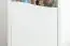 Vitrine Patamea 01, couleur : blanc brillant - 185 x 65 x 40 cm (h x l x p)