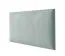 Panneaux rembourrés, lot de 10, Couleur : Vert clair, Revêtement : Velours, dimensions : 60 x 30 cm