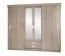 Armoire à portes coulissantes Kikori 13 | chêne Sonoma | 210 x 240 x 62 cm | Organisation optimale