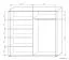 2 mètres de large Armoire avec 2 portes | Couleur: Chêne Sonoma  Abbildung