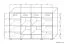 Vitrine Kavieng 11, couleur : chêne / blanc - Dimensions : 110 x 178 x 40 cm (H x L x P)