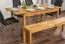 Table à manger extensible en chêne massif huilé | Design moderne | 140-180 x 90 cm | Wooden Nature 116