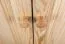 Commode en bois de pin massif, naturel Junco 156 - Dimensions : 139,5 x 90 x 42 cm (H x L x P)
