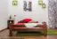 Lit Pin massif 160 x 200 cm Noisette