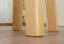 Tabouret en pin massif naturel | Design moderne | 45 x 35 cm | Réf. 004