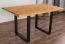 Table à manger Wooden Nature 411 | Hêtre cœur massif huilé | Plateau lisse 140 x 90 cm | Design moderne naturel