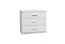 Chambre à coucher complète - Set B Psara, 5 pièces, Couleur : Blanc brillant / Blanc alpin